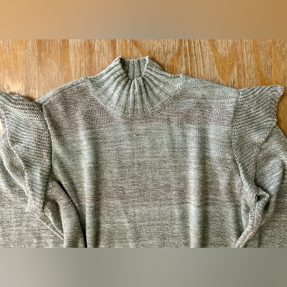 Candace Cameron Bure Ruffle-Shoulder Sweater - Picture 3 of 8